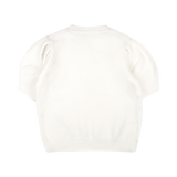 ROSETTE PUFF KNIT