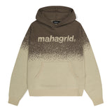 BASIC LOGO OMBRE KNIT HOODIE