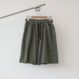 COLOR DYING HALF PANTS 