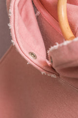 ボクサーフードシャツウィズバッジ / BOXER HOODSHIRTS WITH BADGE-TROPHY PINK