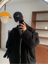 Nus. Lisk Black Mac Coat(가을)