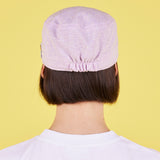 Epoxy Stud Bellboy Cap Purple