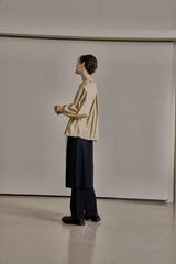 シャーリングパフブラウス/SHIRRING PUFF BLOUSE_BEIGE