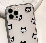 ニャングトブラックパターンフォーンケース / Nyangto Black Pattern Phone Case