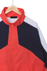 トリプルカラードジップアップ / triple-colored zip-up