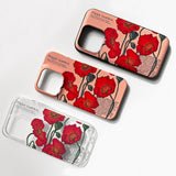 レッドポピー iPhoneケース/Red Poppy (iPhone) Matt Hard Case