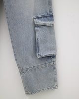バルーンカーゴデニムパンツ / no.0001 balloon cargo denim pants