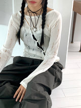 Socle Shirring Pleated Two-Way Jogger Pants