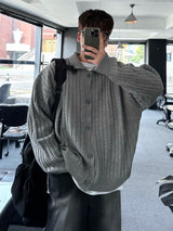 [주문폭주] 2. 레빗 골지 루즈핏 카라 가디건