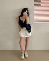 [Bellide made] Get-Up Snap Button Sleeveless