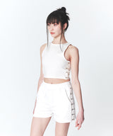 フックNアイショーツ/Hook N Eye Shorts White