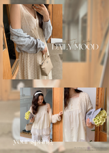 Kaya Cotton Mix Knit Cardigan (4color)