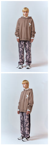 トゥーフェイスパンツ/TWO FACE PANTS [BROWN]
