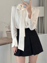 Tie Blouse (2 colors)