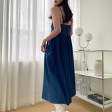 2color デニムキャミソールワンピース / Denim camisole dress