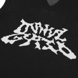 トライバルロゴニットベスト / TRIBAL LOGO KNIT VEST
