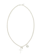 クロスハート925ネックレス / CROSS HEART 925 NECKLACE SILVER