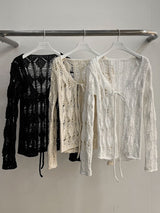 クロシェカーディガン/CROCHET CARDIGAN
