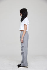 ピンタックジョガーパンツ / PINTUCK JOGGER PANTS GRAY