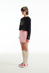 チェリーショットテルーパンツ／CHERRY SHORT TERRY PANTS [SALMON PINK]