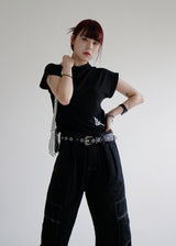 アルファベットショートスリーブポーラーTシャツ/Alphabet Short Sleeve Polar T-shirt (4color)
