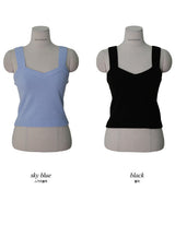 Soft Pastel Knit Sleeveless (4color)