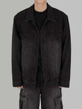 Thurs denim tracker jacket