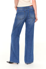 BASIC WIDE DENIM PANTS (BLUE)
