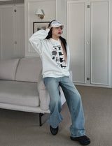 チェアフーディー/Chair Hooded T-shirt (2color)