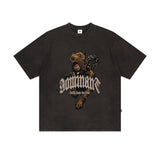 ビンテージウォッシングブルドッグT / Vintage Washing  Bulldog Tee Black
