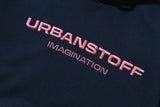 Plain Logo Hoodie (Navy)