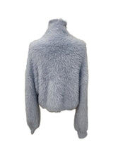 Conch angora turtleneck knit