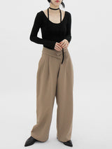 フォルディングスラックス / Folding slacks (2color)