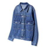 RIVETED 2ND TYPE DENIM JACKET BLUE
