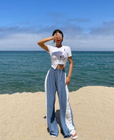 ツイストテンションクロップTシャツ