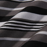 Border various Color Stripe long Sleeve T59 Black (6614929473654)