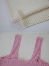 Soft Pastel Knit Sleeveless (4color)