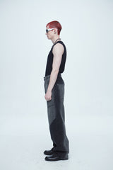 ハイパー ブラッシュ ウォッシング ワイド デニムパンツ / Hyper Brush Washing Wide Denim Pants Black