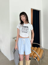マンデイクロップTシャツ / Monday Crop T-shirt (4color)