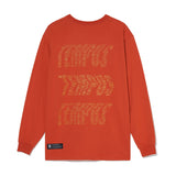 ハンドライティングロングスリーブTシャツ / HANDWRITTEN LONG SLEEVE [ORANGE]
