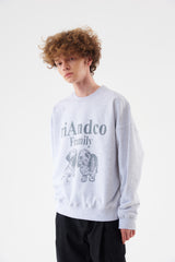フラミリー スウェットシャツ / Framily Sweatshirts Light melange