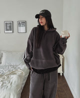 (UNISEX) ドスフリースストリングフード