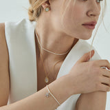 CHAMPAGNE MINI EARRINGS (6597757960310)