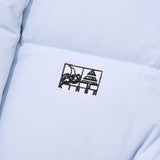 CHERRY CROP STRING DOWN VEST [LIGHT SKY]