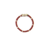 レターリング3 / [CCNMADE] LETTER RING 3 (Red-brown) (6678690267254)