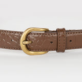 Classic leather belt (6654582947958)