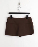 バーネットレギンパンツスリットミニスカート