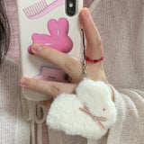 flying bunny hard phone case(glossy)