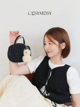 Cosymosy Mini Bird Keyring - Cherry Blossom