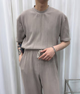 UNプリーツベンダブルパンツ / UN Pleated Bendable Pants (4 colors)